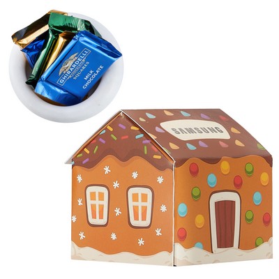 Gingerbread Goodie House - Ghirardelli® Squares