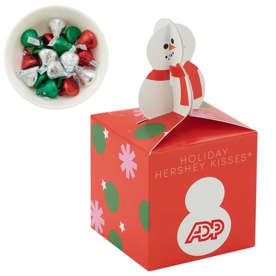 Snowman Jolly Top Treat Collection Box with Holiday HERSHEY'S® KISSES®